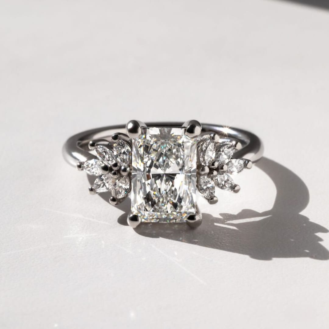 1 Carat Radiant Cut Diamond Ring: Modern Classic