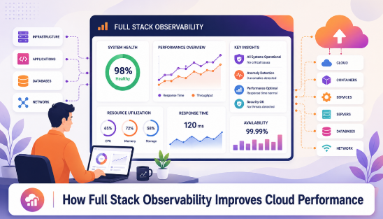 How Full Stack Observability Improves Cloud Performance and Reduces Business Downtime